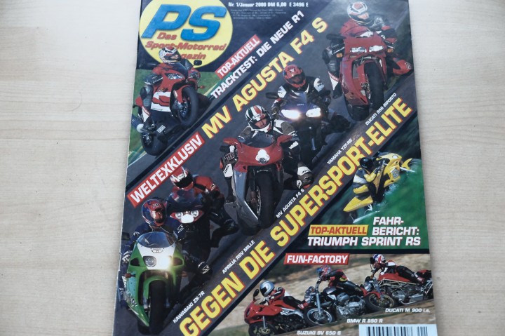 Deckblatt PS Sport Motorrad (01/2000)